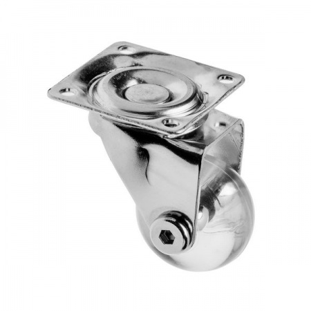 Опора колесная Ф35мм BRAZYLIA, силиконовая