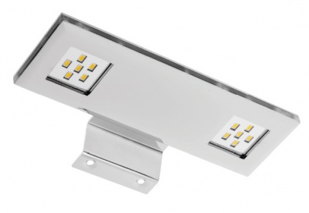 Светильник светодиодный PALERMO PN, 12V/3.6W, теплый белый,  хром