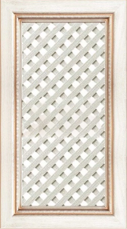 Лоренцо ПП Бьянко Золото решетка косая