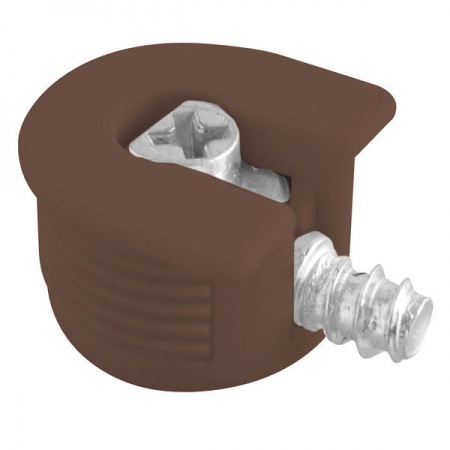 Эксцентриковая стяжка Ф20мм + дюбель 6х7мм