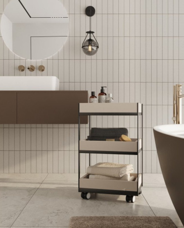 Опора колесная, CIRCO, d-50мм, серое