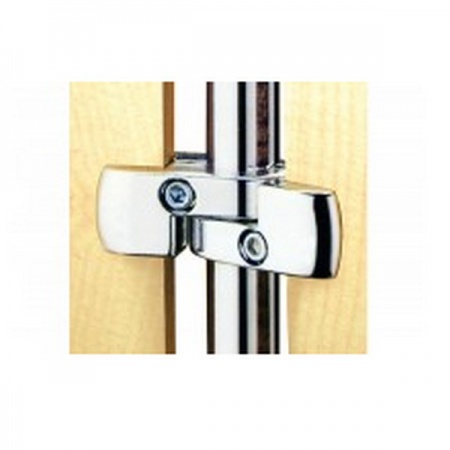 TRIS 553 Держатель двойной, поворотный труба-ДСП/стекло