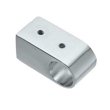 Держатель рейлинга "модерн", хром