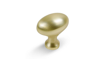 RC220MBSG.4    Ручка-кнопка FUTUR, матовое брашированное сатиновое золото