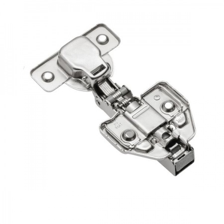Петля  накладная GTV SOLID PLUS (3D рег. с загл. на плечо), с доводчиком, с ответной планкой