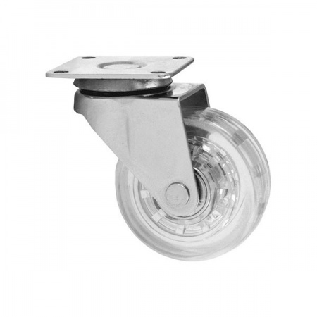 Опора колесная, Ф50мм силиконовая 