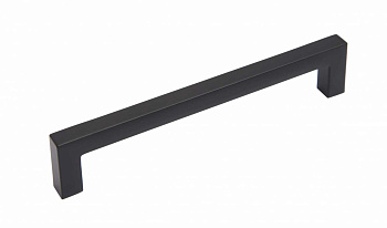 RS043BL.4/128    Ручка QUADRA, 128мм, черный мат