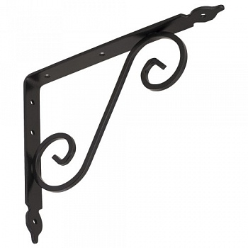 Кронштейн декоративный WOZ, 240х190мм, черный мрамор