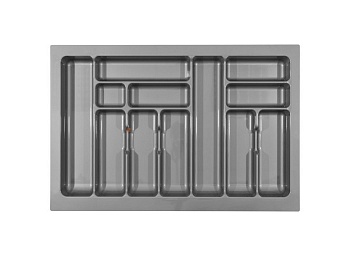 Вкладыш для столовых приборов Comfort 80 (730х490мм), серый металлик