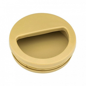 Ручка врезная MD-61, бежевый светлый