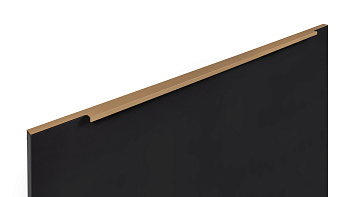 RT109SG.1/000/1200    Ручка торцевая RAY, 1200мм, cатиновое золото