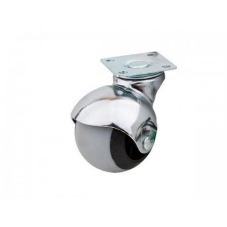 Опора колесная, резиновая "шар"