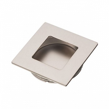 Ручка врезная UZ-В-226, квадратная, сатин