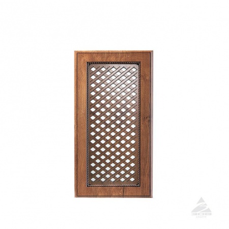 Витрина, коллекция "Лондон", Открытая: решётка декоративная «косая»