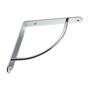 Полкодержатель дуга, хром