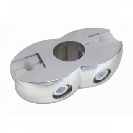 TRIS 551 Держатель двойной труба-ДСП/стекло