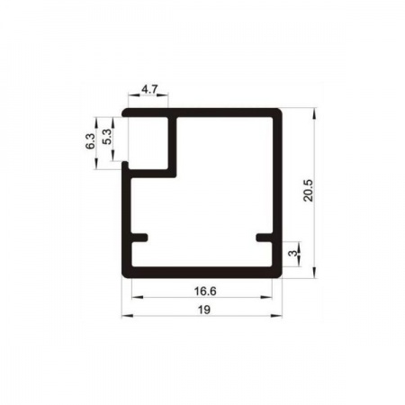 Профиль для фасадов Z-1