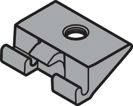 Держатель передней панели внутр.ящика центральный Z31A0008