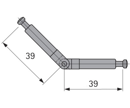 Дюбель шарнирный DU 860
