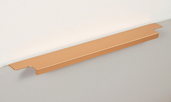 RT109SG.1/224/300    Ручка торцевая RAY, 300мм, cатиновое золото