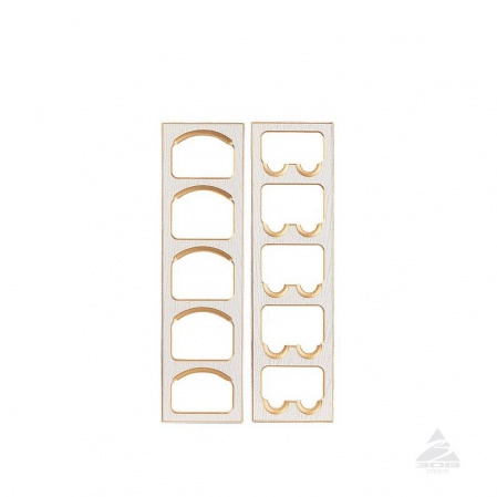 Декоративные элементы. Коллекция «Глазго». Полочница и бутылочница.