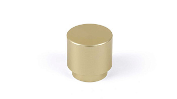 RC281MBSG.4    Ручка-кнопка ROLL NUDE, матовое брашированное сатиновое золото