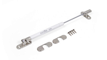 Микролифт газовый STYLETTO 107 с фиксацией полохения, 80N, белый