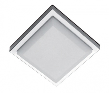 Светильник светодиодный RGB TAVIRA, квадратный, 12V/1.8W,  хром матовый