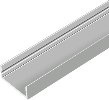 Профиль накладной AQ FORM для LED лент 15х7 2 м алюминий