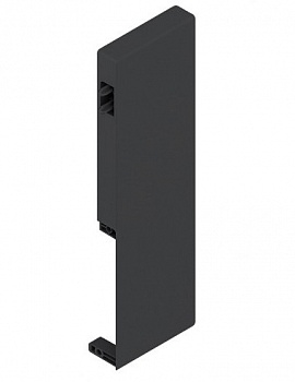 Держатель фасада внутреннего ящика ANTARO,высота D, правый, Серый орион