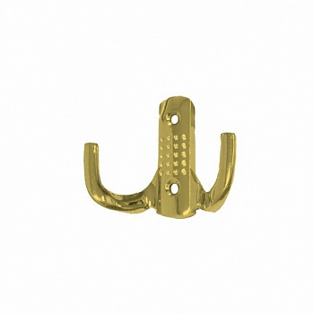 Крючок-вешалка WP-1203 малый с перфорацией, (К23В), золото