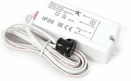Выключатель мебельный безконтактный, 220V, до 60W