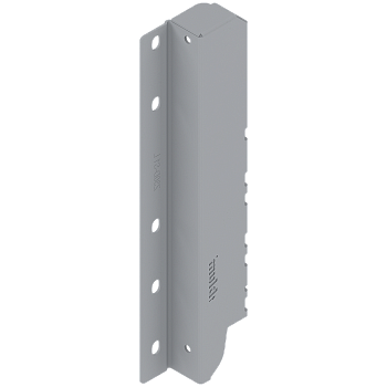 Держатель задней стенки ANTARO, высота D (224 мм), правый, Серый металлик