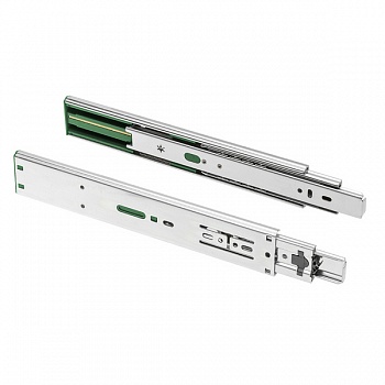 Комплект шариковых направляющих, полного выдвижения GTV с доводчиком VERSALITE  PLUS L-500мм