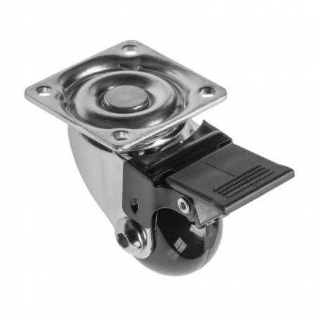 Опора колесная Ф35мм BRAZYLIA, силиконовая