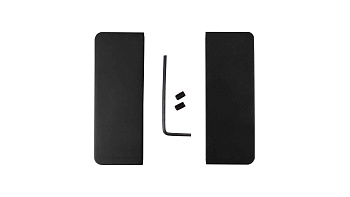 RZ050.04BL    Заглушки закрытые GOLA BALANCE, матовый черный