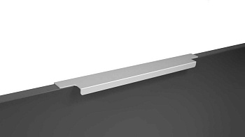 RT809SC.1/224/300    Ручка торцевая RAY 2.0, 224/300мм,  сатиновый хром