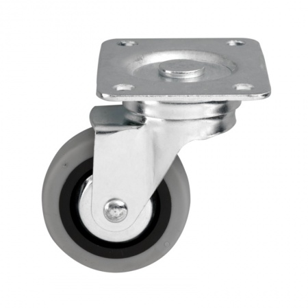 Опора колесная, резиновая с площадкой