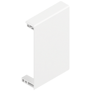 Держатель фасада внутреннего ящика ANTARO,высота M, правый, Белый шелк