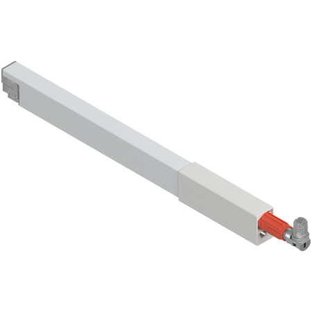 Продольный релинг ANTARO, Белый шелк