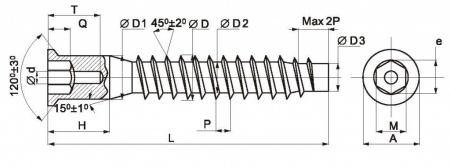 Винт-конфирмат 