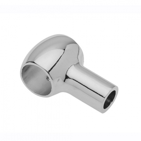 Держатель рейлинга "ретро", хром