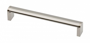Ручка мебельная UZ-682, L-160мм, инокс