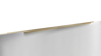 RT109BSG.1/000/1200    Ручка торцевая RAY, 1200мм, брашированное cатиновое золото