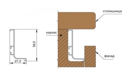 Профиль Г-образный L=4050 