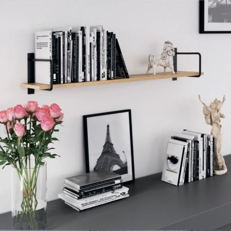 Полкодержатель BELT,  черный