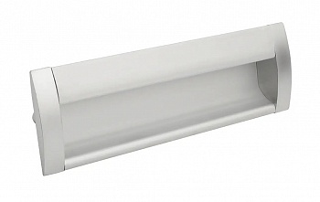 Ручка врезная WPY-326 L-128мм алюминий/алюминий