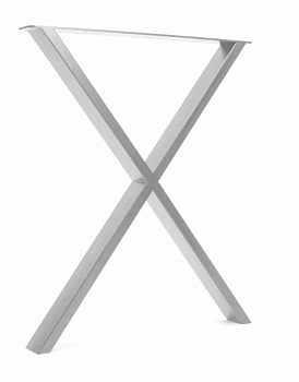 Опора для стола X-ОБРАЗНАЯ 710х580х70мм, белая Опора для стола X-ОБРАЗНАЯ 710х580х70мм, белая