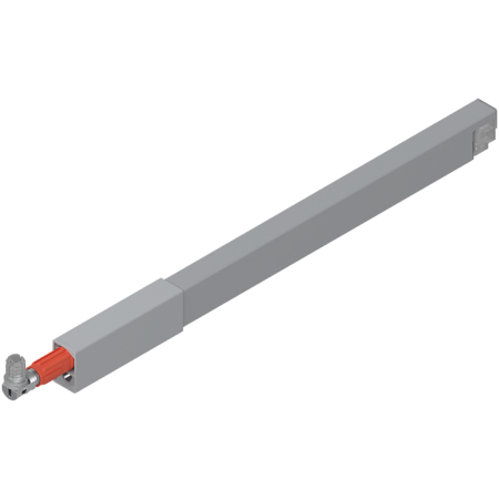 Продольный релинг ANTARO, Серый металлик