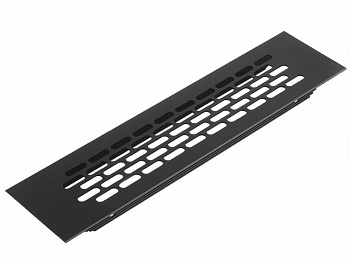 Решетка вентиляционная 60х245, черная